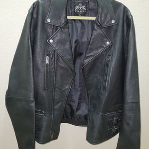 Express Mens Leather Jacket